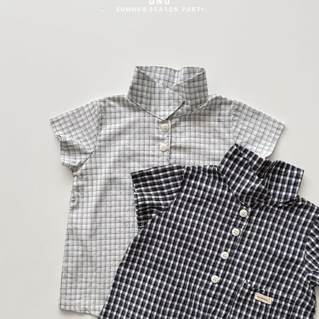 onu/53. bebe ) check suit BABY(12M)