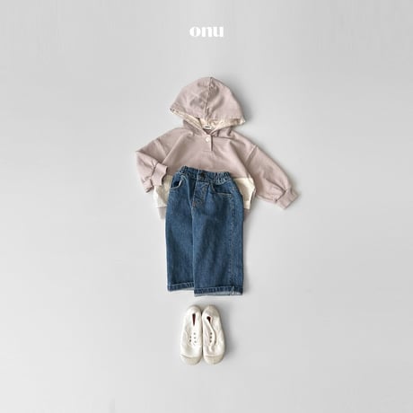 onu/43. pocket hood man-to-man XS-XL