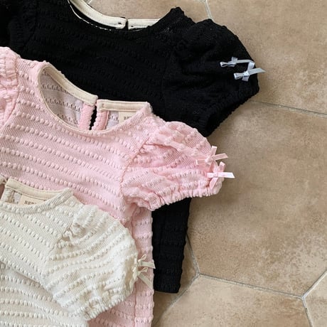 bebeholic/42. rory ribbon T-shirt S(3-6M)-L(12-18M)