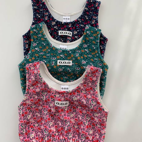 ooo/24. flower vest XS-XL