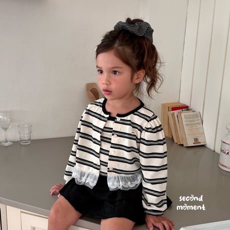 secondmoment/40. blooming set cardigan XS-XL