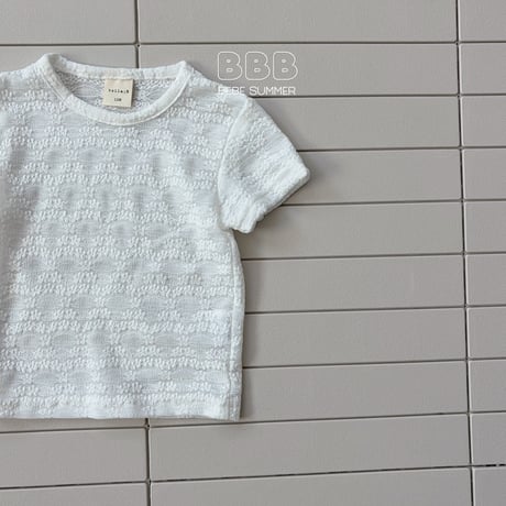 bellabambina/43. bebe lace half t T-shirt 12M-M