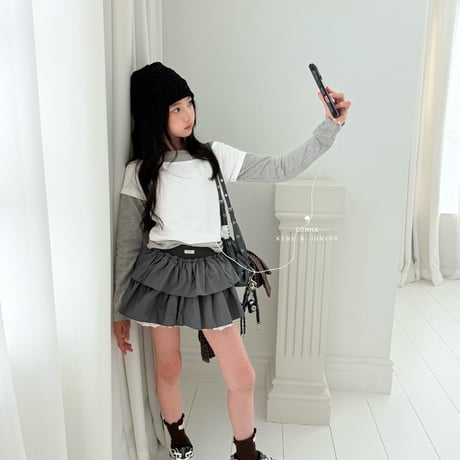comma/6. label kangkang skirt 160-170
