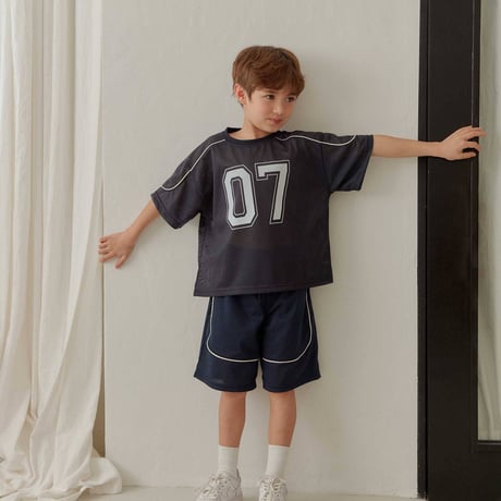 heydo/2. 7 line mesh T-shirt JS-JL