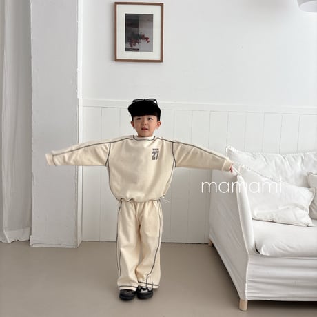 mamami/26. 27 stitch man-to-man XS-XL