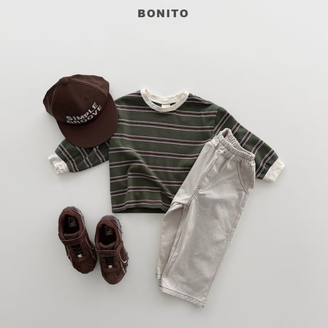 bonito/34. a day st sibori T-shirt 12M-XL