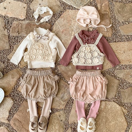 bebeholic/22. ribbon bloomer S(3-6M)-XL(18-24M)