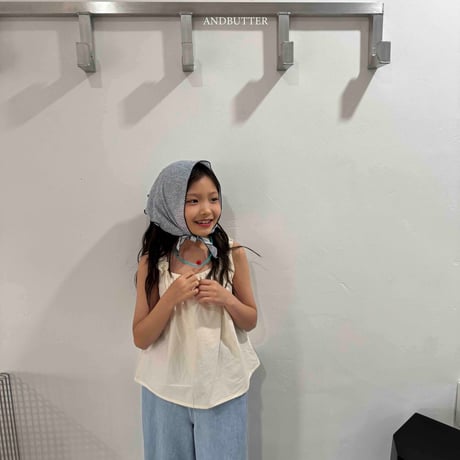 andbutter/24. Shirring sleeveless JS-JM