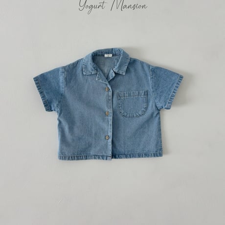 yogurtmansion/28. denim shirt XS-XL