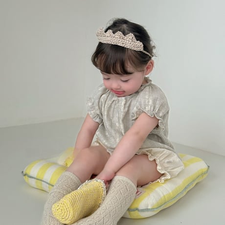 aiai/30. linen romantic updown set S(6M-2Y)-XL(4-5Y)