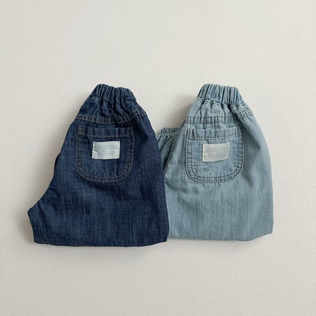 minirobe/22.  Slub denim jogger pants  S-XL