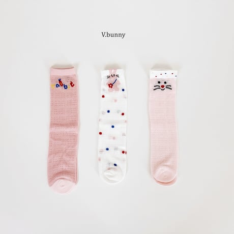 vbunny/42. soft rabbit socks set FREE