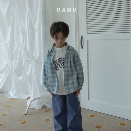 oahu/33. urban check shirt JS-JXL