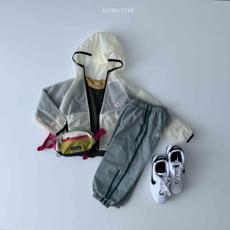 andbutter/74. Light Wind Hoodie S-XL