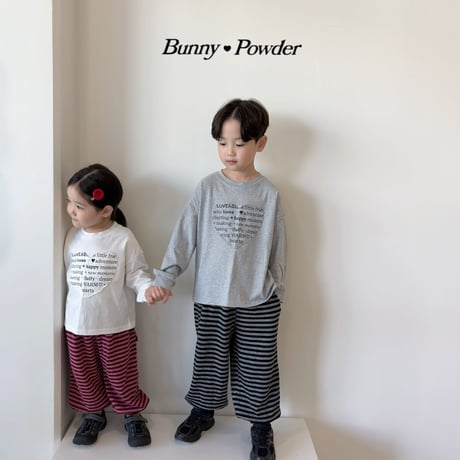 bunnypowder/77. warm heart T-shirt 2XL-4XL
