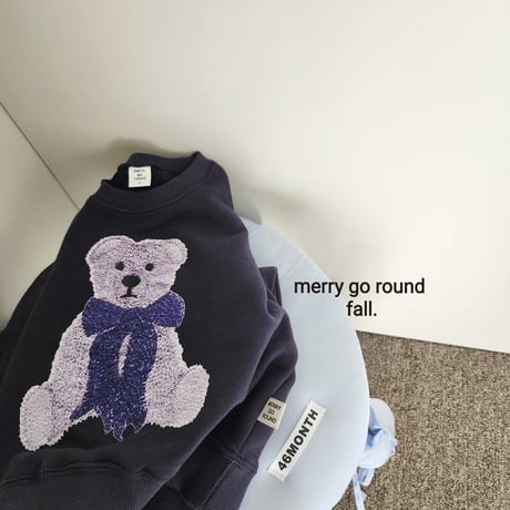 merrygoround/16. hug man-to-man XS-2XL