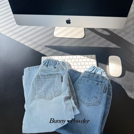 bunnypowder/82. matin denim pants 2XL-4XL