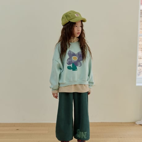 navi/64. dear crop man-to-man 2XL-JL