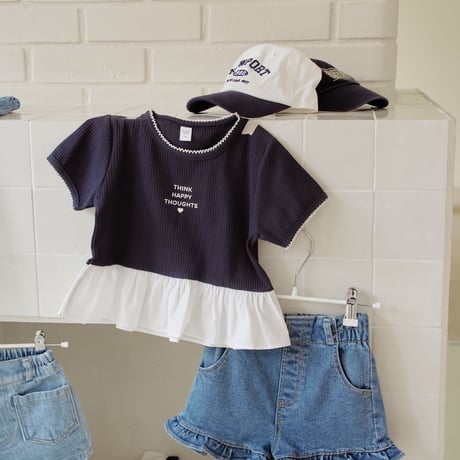 momoann/34. windy fril T-shirt 5-13