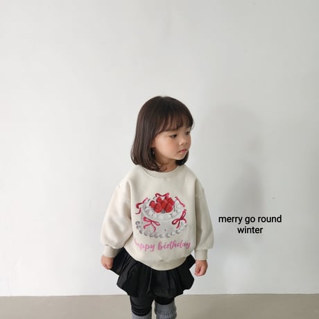 merrygoround/11. kay man-to-man XS-2XL