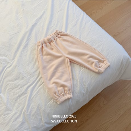 ninibello/57. milk lace jogger pants XS-XL