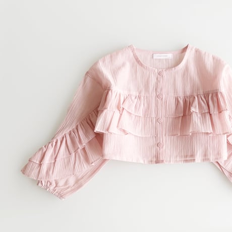 urbanrabbit/47. Ruffle Crop Shirt JS-JM