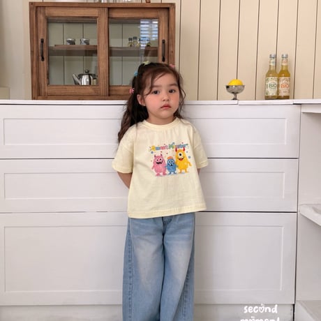 secondmoment/5. sweet monster T-shirt S-XL