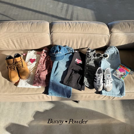 bunnypowder/15. powder T-shirt ADULT