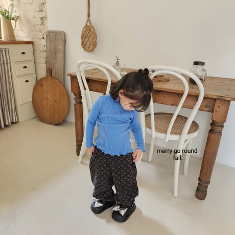 merrygoround/2. flower jogger pants XS-2XL