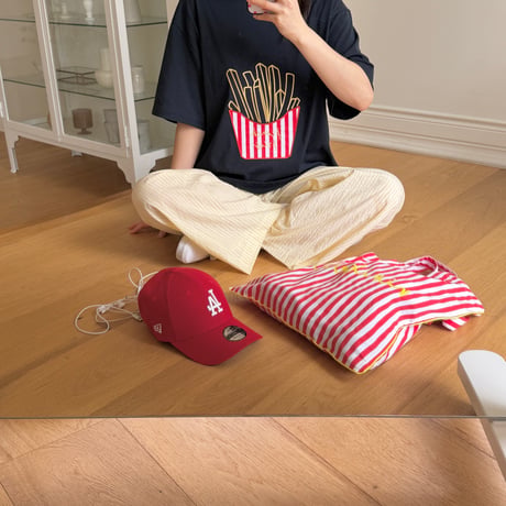 ninibello/133. adult ) potato half t T-shirt FREE