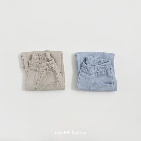 oottbebe/57. pigment pants XS(1-2Y)-XL(6-7Y)