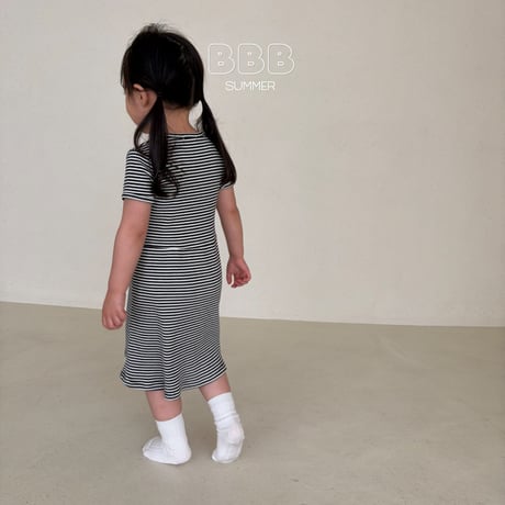 bellabambina/51. stripe one-piece XS-XL