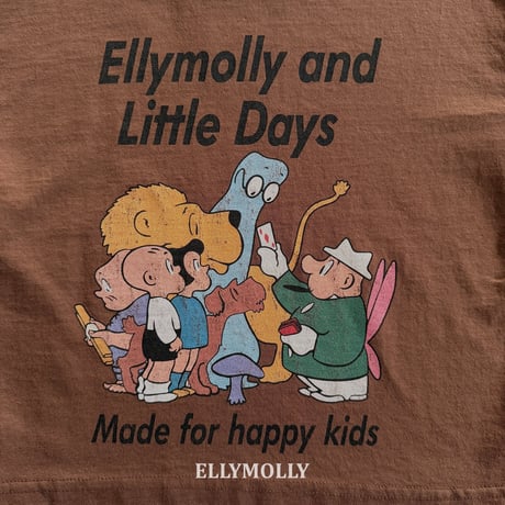 ellymolly/125. happy crew box T-shirt 5-11