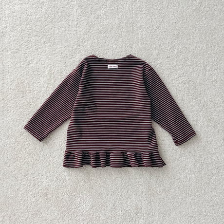 urbanrabbit/46. Loose-fit Ruffle Longline Tee XS-XL