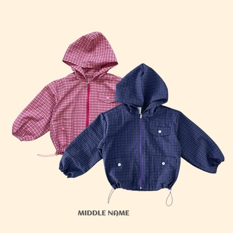 middlename/70. summer check JP windbreaker JS-JM