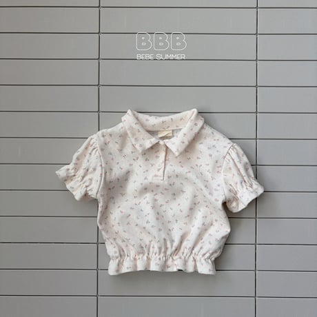 bellabambina/39. bebe blli collar T-shirt 12M-M