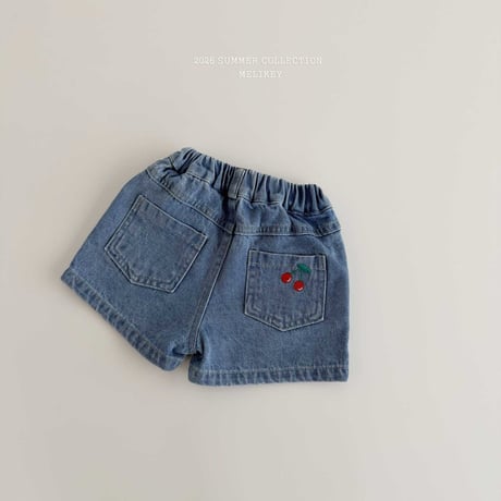 melikey/78. mini cherry half pants JS-JM