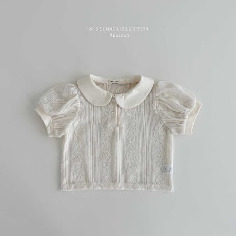 melikey/68. summer collar T-shirt JS-JM