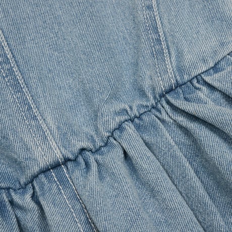 forkchips/76. baby denim one-piece M-XL