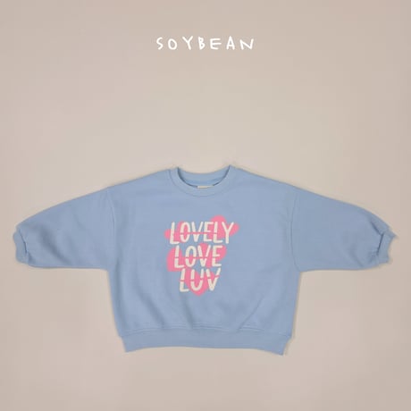 soybean/31. lovely man-to-man XS-XL