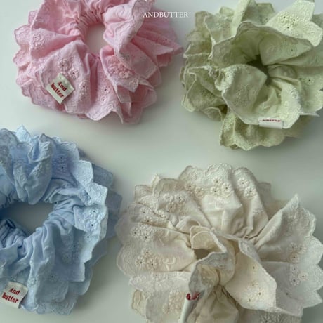 andbutter/4. Candy lace scrunchies FREE