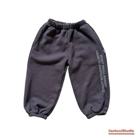 cantuccistudio/17. lettering jogger pants XS-XL