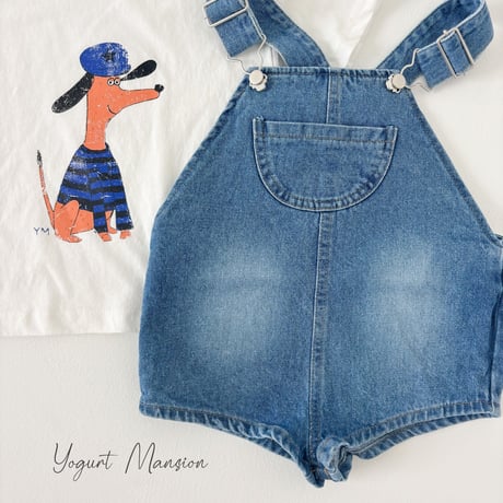 yogurtmansion/42. denim overalls pants XS-XL
