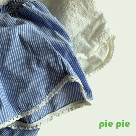 pie/38. poka lace half pants XS-XL