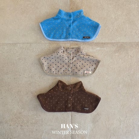 hans/2. fleece dot warmer S-M