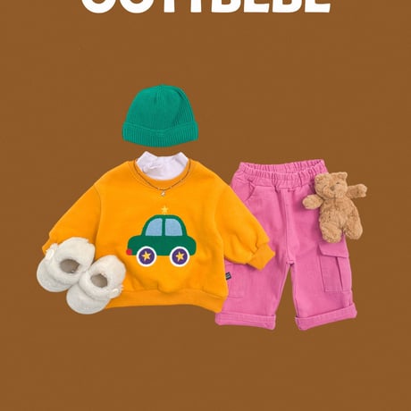 oottbebe/35. holly day cargo pants XS(0-1Y)-XL(4-5Y)