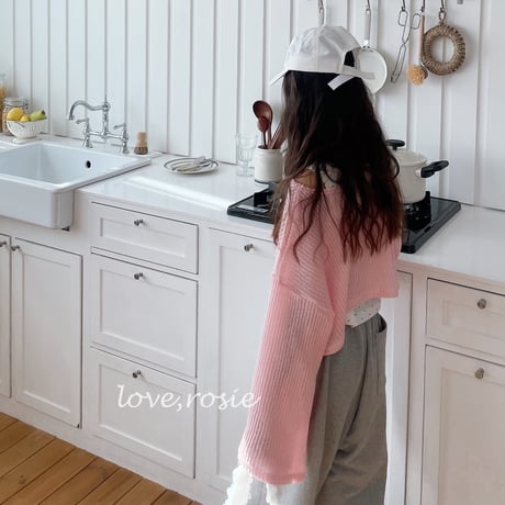 loverosie/61. roose tee knit 2XL