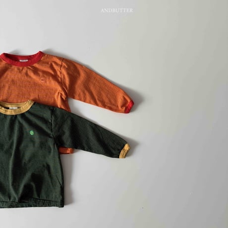 andbutter/67. Jelly Trim Tee JS-JM