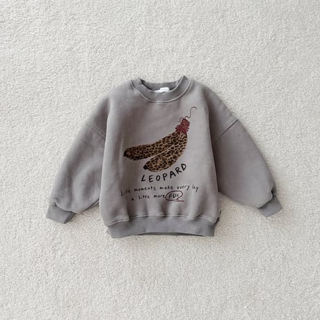 urbanrabbit/38. Leopard Banana Sweatshirt XS-XL