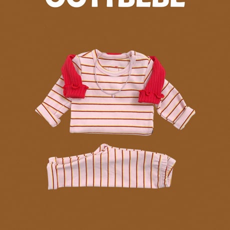 oottbebe/5. rainbow ( plan ) inner wear XS(0-1Y)-XL(4-5Y)